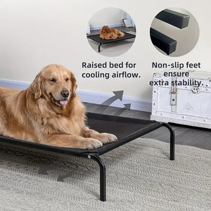 Portable Washable Summer Dampproof Frame Tent <b>Cot</b> Luxury Detachable <b>Camping</b> Elevated Dog <b>Cot</b> <b>Bed</b> for Pets - Product Image 5