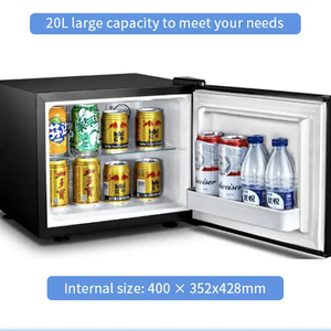 Refrigerador compacto, congelador pequeño, nevera pequeña, puerta única, almacenamiento en frío, vino, Mini Bar, nevera - Product Image 6