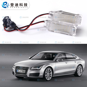 ไฟส่องประตูรถยนต์ Audi LED รุ่น 4B0947415 สีขาว โปร่งแสง วัสดุ PC อะลูมิเนียม ไฟส่องท้ายรถ - Product Image 1