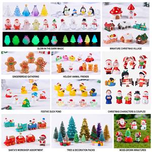 Figuras de Resina 3D de Halloween: Casa de Cupcakes, Tren, Calabaza, Gato Negro, Murciélago, Fantasma, Pareja, Esqueleto, Cementerio, Hueso, Lápida, Mini Escena - Product Image 4