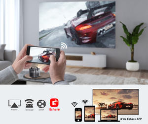 <span class=keywords><strong>BYINTEK</strong></span>-miniproyector portátil U70 Pro 3D, con Android 9,0, Wifi, DLP, 4K, para viajes, con batería, cine - Product Image 5