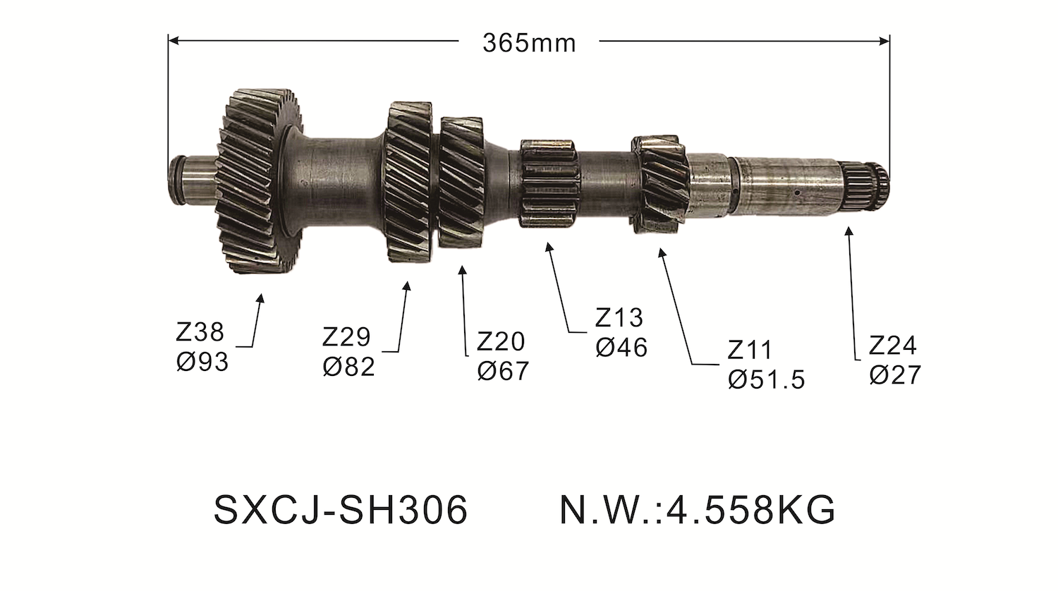 33421-24020 Gearbox Transmission Parts for Toyota & Lexus