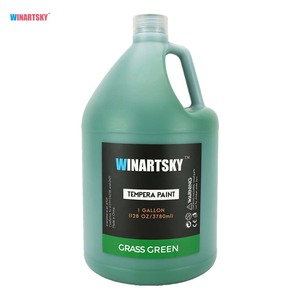 Pintura de témpera lavable de 1 galón, 3800ML, pinturas artesanales no tóxicas para pintura artística DIY - Product Image 4
