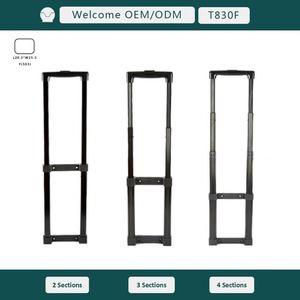Chariot télescopique extensible Tianyu T830F, étanche, réglable, robuste, 2 à 4 étages, personnalisé, durable, en acier inoxydable, Guangdong - Product Image 5
