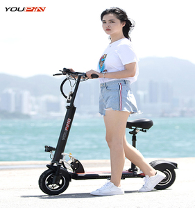 China Cheap 48v 500w Foldable Fast Fat Tire Electric Scooter For Adult 2 Wheel Scooters - Product Image 1