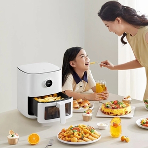   Freidora de Aire Inteligente Mijia Pro <span class=keywords><strong>4L</strong></span> con Pantalla OLED, Ventana Visual, Horno sin Aceite, Control por Aplicación Mijia, 220V - Product Image 3