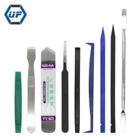 9 en 1 Outil de démontage Ouverture Pry Bar Outils de réparation de téléphone portable Smartphone Tournevis Ouverture Pry Set Outils à main pour iPhone