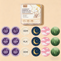 Perles Éclatantes d'Huile Essentielle de Lavande HLK – Expédition Rapide, Faible MOQ, Autocollant Professionnel pour un Sommeil Profond et Relaxant