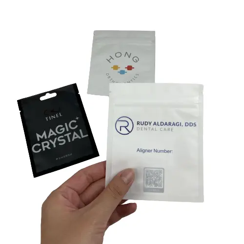 Impressão Digital Personalizada Sacos Food Grade Loose Tea Bag Embalagem Malotes Com Tear Flat Sample Bags Para Embalagens Cosméticas