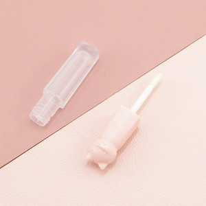 <span class=keywords><strong>Tube</strong></span> de brillant à lèvres givré mignon chaton de 3 ml 3 g, contenant de brillant à lèvres animal de dessin animé - Product Image 4