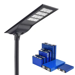 40W 60W 80W IP65 Highway Solar Street Lights With Photocell Dusk To Dawn Parking Lot Light Roadway Area Lighting