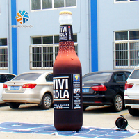 Bouteille gonflable Aero Giant Advertising Promotion de marque Bouteille de cola gonflable pour boisson personnalisée