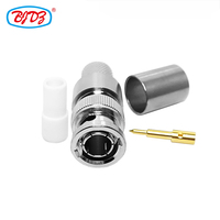Approvisionnement d'usine en gros assurance qualité BNC prise mâle connecteur RF pour BJR400 BJR-400 connecteurs coaxiaux coaxiaux RF en stock