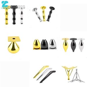 Pieds de canapé modernes en métal robuste, pieds de meubles de remplacement pour usage extérieur, hôtelier, salon, support pour canapé, armoire, lit - Product Image 5