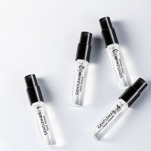 Mini Travel Parfüm Tester 2ml 3ml 5ml Glas proben fläschchen mit Bürsten kappe in Custom Box verpackt - Product Image 2