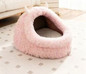 Wholesale OEM Self Warming Waterproof <strong>Non</strong> <strong>Slip</strong> Comfort Long Plush Pet <strong>Bed</strong> for <strong>Dogs</strong> Cats - Product Image 6