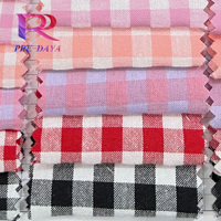 Accessoires durables en tissu à carreaux recyclés écologiques