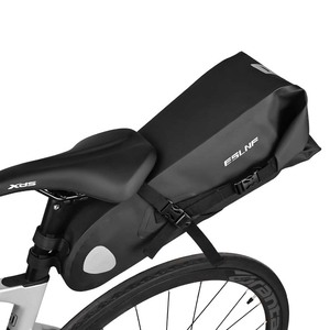 ESLNF Fahrrad-Satteltasche mit großem Fassungsvermögen, wasserdicht, reflektierend, für Mountainbikes und Rennräder - Product Image 6