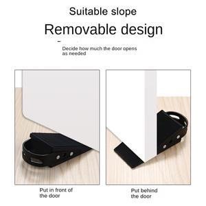 Winddichte deurplug Deurstopper Roestvrij staal Creatief toponderdeurapparaat Veiligheid Vaste deur Zuigweerstand Deurwigmodel - Product Image 3