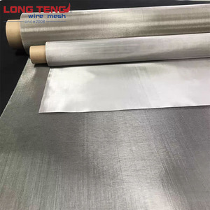 99,5% Pure Tungsten <span class=keywords><strong>Wire</strong></span> <span class=keywords><strong>Mesh</strong></span> <span class=keywords><strong>Net</strong></span> Screen Pano Tecido para Vacuum Furnace Heater Electromagnetic Shielding Light Wave Cutting - Product Image 1