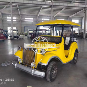 Coche eléctrico vintage de nueva energía de 6 plazas de estilo familiar para recorridos por el parque - Product Image 1