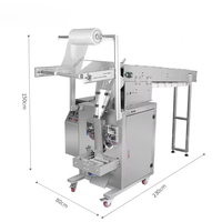 Machine de remplissage et de scellage automatique multifonction pour aliments, cigarettes, sacs et pochettes