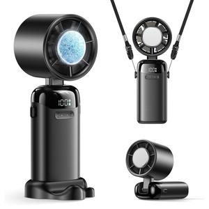 Nuevo Ventilador Plegable Portátil Recargable USB Pequeño de Mano para Exteriores con Enfriamiento por Aire y Hielo, Personalizable al por Mayor - Product Image 1