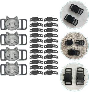 Boucles de ceinture détachables en plastique pour collier - Product Image 5