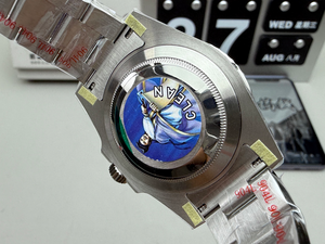 นาฬิกาข้อมือผู้ชายหรูหราปี 2026 ระบบจักรกล Clean Factory รุ่น Submersible ขนาด 40 มม. สีดำ Water Ghost ตัวเรือนสแตนเลสสตีล วงกลม 3135 พร้อมระบบสำรองพลังงาน - Product Image 5