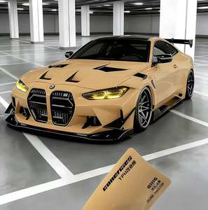 Film de protection de peinture automobile de haute qualité en TPU <span class=keywords><strong>Dune</strong></span> Light Yellow, film PET auto-cicatrisant thermique, anti-rayures, hydrophobe - Product Image 2