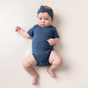 Body de Algodón Orgánico de Manga Corta para Bebé, Mameluco, Traje de Dormir Sostenible para Recién Nacido, Ropa de Bebé Personalizada, Pijama Infantil - Product Image 5