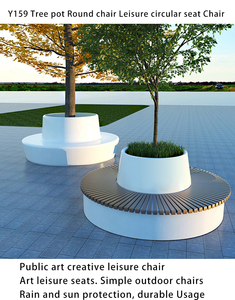 Y159 Silla de Arte de fibra de vidrio nórdica biblioteca moderna BANCO DE rincón de lectura <span class=keywords><strong>maceta</strong></span> de árbol grande <span class=keywords><strong>Airpot</strong></span> Mall muebles de arte Patio - Product Image 3