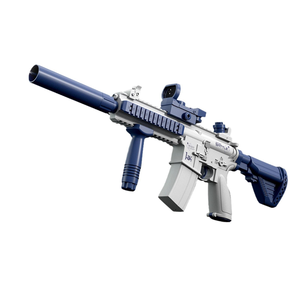 Pistol air api Induksi M416 simulasi pencahayaan 2024 pistol air menembak luar ruangan pistol air listrik otomatis penuh untuk anak laki-laki - Product Image 1