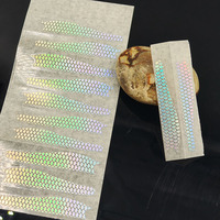 Autocollant Holographique Écailles de Poisson ALPHA Haute Intensité - Décalque Réaliste en PET pour Leurre de Pêche DIY