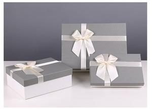 Handmade Quà Tặng Độc Đáo <span class=keywords><strong>Bow</strong></span> Pre-Gắn Tùy Chỉnh Hộp Quà Tặng Đàn Hồi Satin Ribbon Cung Cho Món Quà Bọc Trang Trí - Product Image 6
