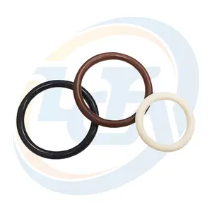 LongCheng High Quality High Elasticity AS568 food grade Colored Silicone clear rubber colored soft silicone o ring