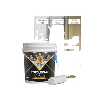 Industrial-Grade Epoxy Floor Paint with <b>Color</b> <b>Sand</b> for Concrete Cement Floors Self-Leveling Concrete Coating - Product Image 1