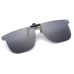 Directo de fábrica UV400 <span class=keywords><strong>Gafas</strong></span> de sol polarizadas deportivas Naranja de una pieza <span class=keywords><strong>Gafas</strong></span> con <span class=keywords><strong>clip</strong></span> de moda Visión nocturna Cambio de color Unisex - Product Image 4