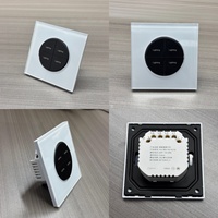 Interrupteur intelligent Wi-Fi pour la maison, panneau en plastique, prise électrique intelligente, interrupteur domestique intelligent