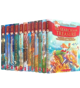 Geronimo Stilton, la serie El <span class=keywords><strong>Reino</strong></span> de la Fantasía, a todo color con tapa dura, 12 libros - Product Image 1