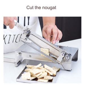 Dụng cụ bằng thép không gỉ Nhà bếp rau Slicer Hướng dẫn sử dụng đa chức năng Vòng pho mát Máy cắt lát - Product Image 4