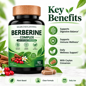 Livraison Rapide – Complément Complexe de Berbérine : Soutien à la Gestion du Poids et Formule de Bien-être Digestif (Faible MOQ) - Product Image 3