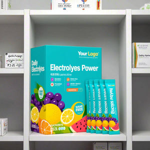 Poudre d'électrolytes d'hydratation rapide Hegdavt OEM ODM formule complexe Potassium magnésium Matcha saveur de fruits pré-entraînement quotidien 20 - Product Image 5