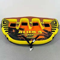 Vente directe usine : Bouée gonflable tractable style yacht, à profil bas, avec coussin d'air pour le surf, 1-2 passagers