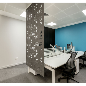Paneles acústicos de fibra de poliéster insonorizados, divisor de espacio acústico colgante <span class=keywords><strong>para</strong></span> habitación, Panel de privacidad acústico de fieltro de mascotas - Product Image 5
