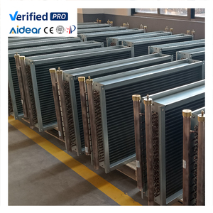 <span class=keywords><strong>Intercambiador</strong></span> de Calor Industrial Aidear de Tubo de Cobre con Aletas de Aluminio para <span class=keywords><strong>Chimenea</strong></span>, <span class=keywords><strong>Intercambiador</strong></span> de Calor de Vapor para Minería - Product Image 1
