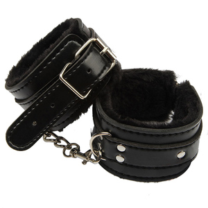 High-end Sexy regolabile in PU peluche manette polsino alla caviglia BDSM Bondage Sex Toy restrizioni di <span class=keywords><strong>sesso</strong></span> Bondage <span class=keywords><strong>accessori</strong></span> esotici - Product Image 5