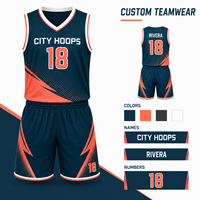 Conjunto de Uniforme de Baloncesto Juvenil Personalizado CITY HOOPS, Jersey y Pantalones Cortos Sublimados, Ropa Deportiva OEM para Equipos, Escuelas, Clubes, Campamentos, Proveedores 100%