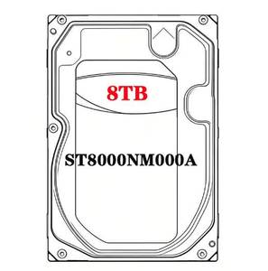 Disco Duro Interno Empresarial ST8000NM000A de 8 TB y 3.5 Pulgadas, SATA 6 Gb/s, 7200 RPM, 256 MB de Caché, Almacenamiento para Servidor NAS - Product Image 1