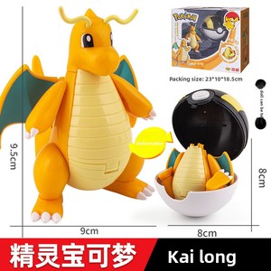 Juguete Original Transformable en Forma <span class=keywords><strong>de</strong></span> Bola, Figura <span class=keywords><strong>de</strong></span> Pikachu <span class=keywords><strong>de</strong></span> <span class=keywords><strong>Pokémon</strong></span> Johnson, Set Completo, <span class=keywords><strong>Pokémon</strong></span> Transformable en Bola - Product Image 4